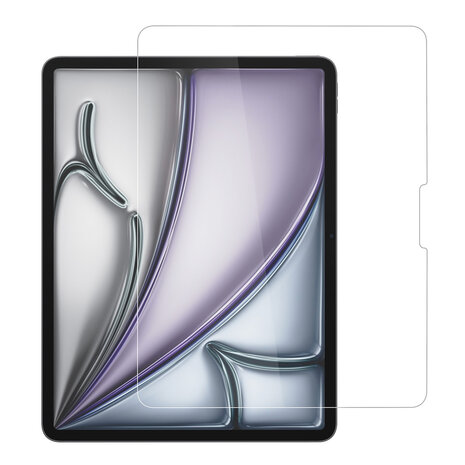 TUNIQ TUNIQ iPad Air 13 (2025) Tablet Screenprotector- Tempered Glass - Transparant TUNIQ TUNIQ iPad Air 13 (2025) Tablet Screenprotector- Tempered Glass - Transparant