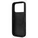 Guess Guess iPhone 17 Pro Backcover hoesje - MagSafe - 4G Triangle Logo - Pearl Strap - Zwart