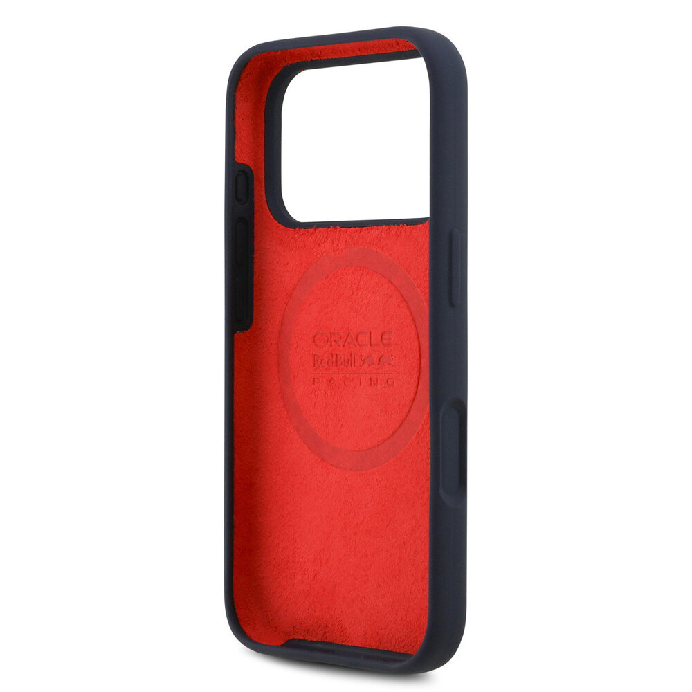 Red Bull Racing Red Bull Racing iPhone 17 Pro Back-Cover hul - MagSafe - Liquid Silicone - Powerbar - Navy Red Bull Racing Red Bull Racing iPhone 17 Pro Back-Cover hul - MagSafe - Liquid Silicone - Powerbar - Navy