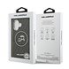 Karl Lagerfeld Karl Lagerfeld iPhone 17 Backcover hoesje - MagSafe - IML Glitter K&C Heads Logo - Zwart