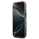 Guess Guess iPhone 17 Pro Max Back-Cover hul - MagSafe - Peony on 4G Background - Schwarz