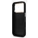 Guess Guess iPhone 17 Pro Back-Cover hul - MagSafe - 4G Triangle Logo - Gold Edge - Schwarz