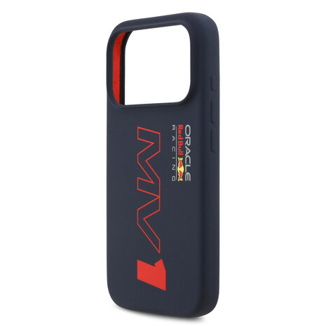 Red Bull Racing Red Bull Racing iPhone 17 Pro Back-Cover hul - MagSafe - Liquid Silicone - MV1 - Navy Red Bull Racing Red Bull Racing iPhone 17 Pro Back-Cover hul - MagSafe - Liquid Silicone - MV1 - Navy