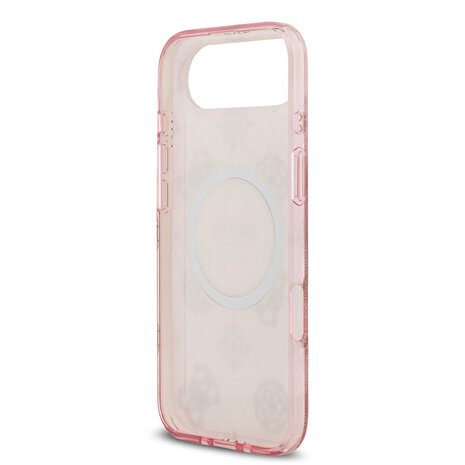 Guess Guess iPhone 17 Air Back-Cover hul - MagSafe - Peony on 4G Background - Rosa