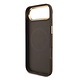 Guess Guess iPhone 17 Air Backcover hoesje - MagSafe - 4G Strass Logo - Gold Edge - Bruin