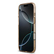 Guess Guess iPhone 17 Air Back cover case - MagSafe - Peony on 4G Background - Brown Guess Guess iPhone 17 Air Back cover case - MagSafe - Peony on 4G Background - Brown