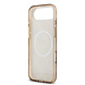 Guess Guess iPhone 17 Air Backcover hoesje - MagSafe - Peony on 4G Background - Bruin
