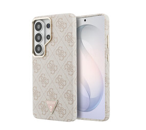 Guess Guess Galaxy S26 Ultra Back cover coque - MagSafe - 4G Script Metal Logo - Gold Edge - Rose Guess Guess Galaxy S26 Ultra Back cover coque - MagSafe - 4G Script Metal Logo - Gold Edge - Rose