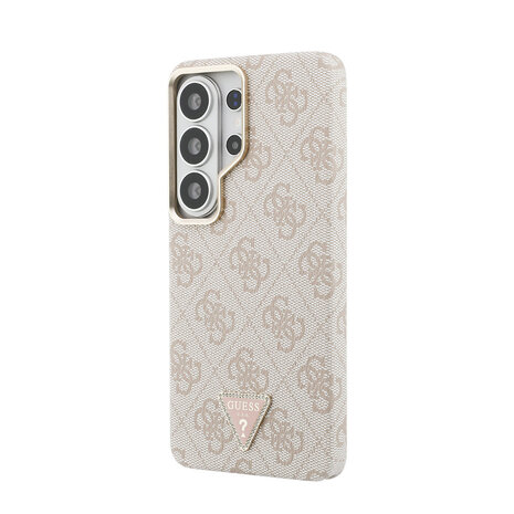 Guess Guess Galaxy S26 Ultra Back cover case - MagSafe - 4G Script Metal Logo - Gold Edge - Pink Guess Guess Galaxy S26 Ultra Back cover case - MagSafe - 4G Script Metal Logo - Gold Edge - Pink
