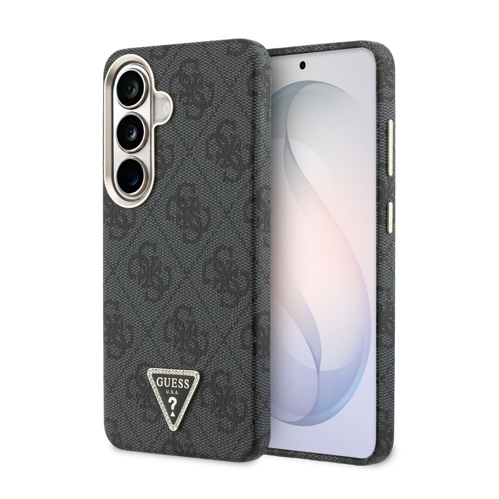 Guess Guess Galaxy S26 Back cover coque - MagSafe - 4G Script Metal Logo - Gold Edge - Noir Guess Guess Galaxy S26 Back cover coque - MagSafe - 4G Script Metal Logo - Gold Edge - Noir