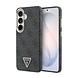 Guess Guess Galaxy S26 Backcover hoesje - MagSafe - 4G Script Metal Logo - Gold Edge - Zwart