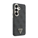 Guess Guess Galaxy S26 Backcover hoesje - MagSafe - 4G Script Metal Logo - Gold Edge - Zwart