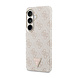Guess Guess Galaxy S26 Back cover case - MagSafe - 4G Script Metal Logo - Gold Edge - Pink Guess Guess Galaxy S26 Back cover case - MagSafe - 4G Script Metal Logo - Gold Edge - Pink