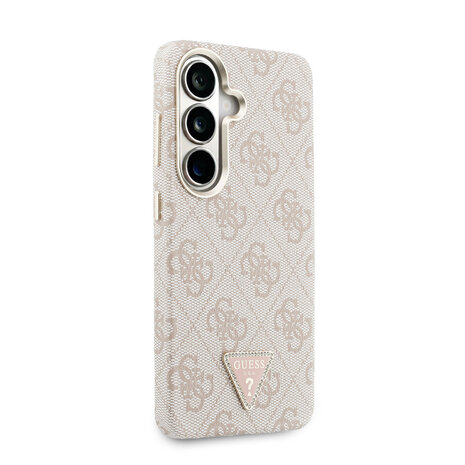 Guess Guess Galaxy S26 Back cover coque - MagSafe - 4G Script Metal Logo - Gold Edge - Rose Guess Guess Galaxy S26 Back cover coque - MagSafe - 4G Script Metal Logo - Gold Edge - Rose