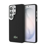 Lacoste Lacoste Galaxy S26 Ultra Back-Cover hul - MagSafe - Metal Edges - Iconic Petit Pique Logo - Schwarz Lacoste Lacoste Galaxy S26 Ultra Back-Cover hul - MagSafe - Metal Edges - Iconic Petit Pique Logo - Schwarz