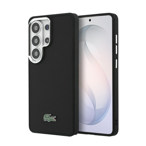 Lacoste Lacoste Galaxy S26 Ultra Back cover coque - MagSafe - Metal Edges - Iconic Petit Pique Logo - Noir Lacoste Lacoste Galaxy S26 Ultra Back cover coque - MagSafe - Metal Edges - Iconic Petit Pique Logo - Noir