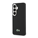 Lacoste Lacoste Galaxy S26 Backcover hoesje - MagSafe - Metal Edges - Iconic Petit Pique Logo - Zwart
