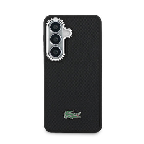 Lacoste Lacoste Galaxy S26 Back cover coque - MagSafe - Metal Edges - Iconic Petit Pique Logo - Noir Lacoste Lacoste Galaxy S26 Back cover coque - MagSafe - Metal Edges - Iconic Petit Pique Logo - Noir
