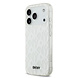 DKNY DKNY iPhone 17 Pro Back cover case - Grid Pattern - Double Layer - White