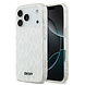 DKNY DKNY iPhone 17 Pro Back-Cover hul - Grid Pattern - Double Layer - Weiß