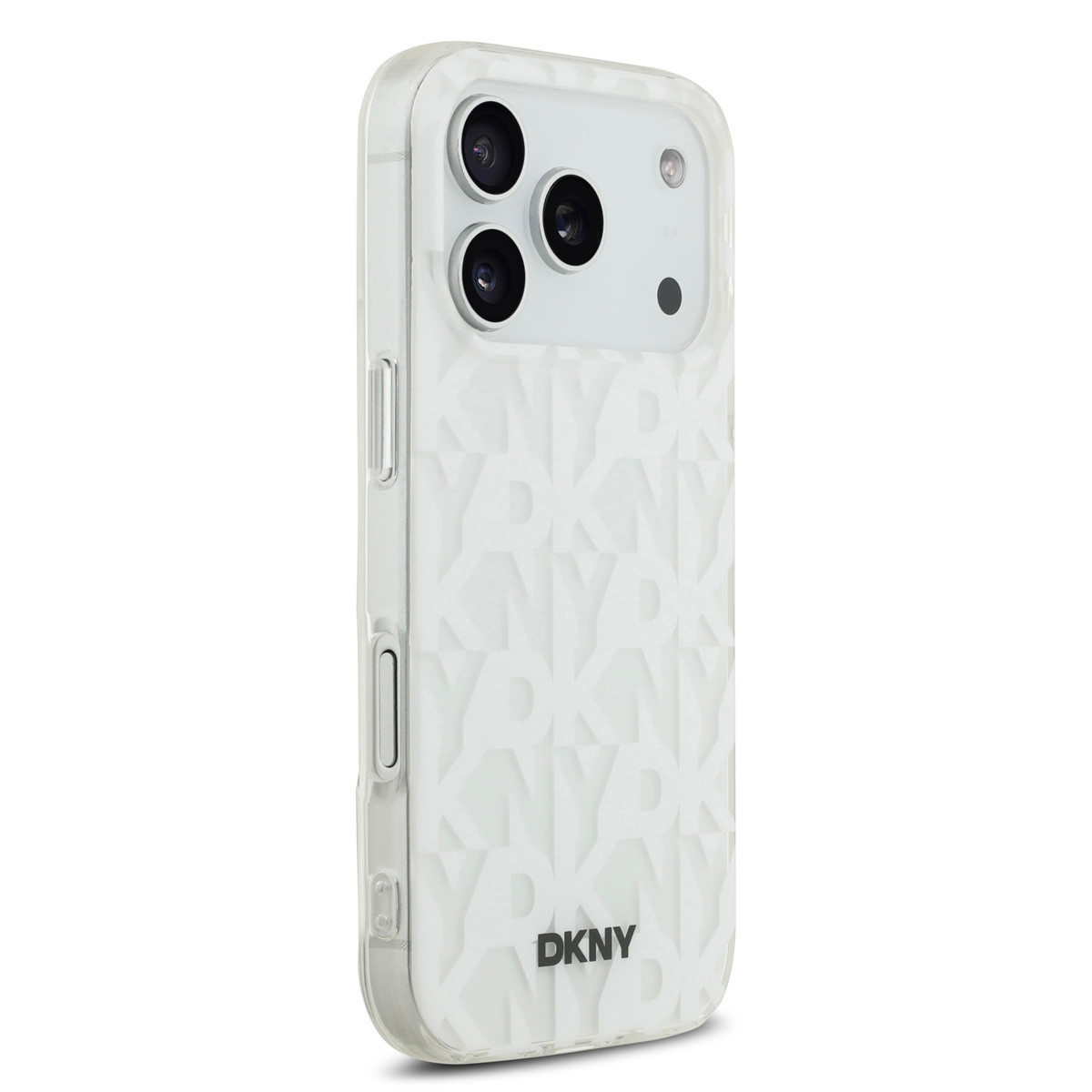 DKNY DKNY iPhone 17 Pro Backcover hoesje - Grid Pattern - Double Layer - Wit, foto 4 van 6