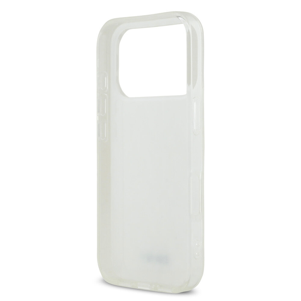 DKNY DKNY iPhone 17 Pro Back-Cover hul - Grid Pattern - Double Layer - Weiß