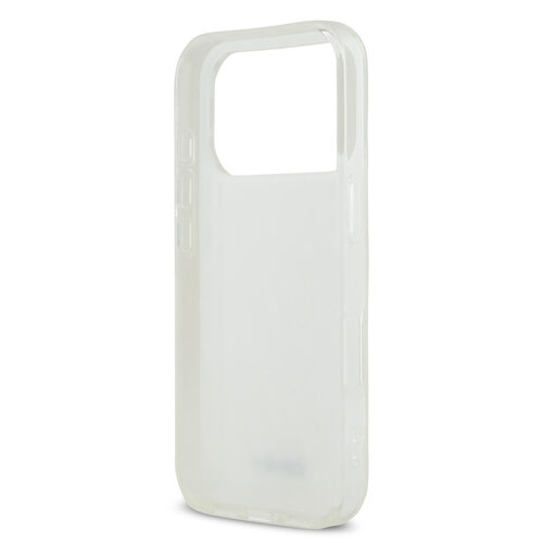 DKNY DKNY iPhone 17 Pro/iPhone 18 Pro Handyhülle Gittermuster Zweilagig - Weiß