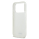 DKNY DKNY iPhone 17 Pro Back cover case - Grid Pattern - Double Layer - White