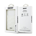 DKNY DKNY iPhone 17 Pro/iPhone 18 Pro Handyhülle Gittermuster Zweilagig - Weiß