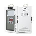 DKNY DKNY iPhone 17 Pro/iPhone 18 Pro Handyhülle Gedrucktes Herzlogo - Transparentes Schwarz