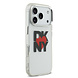 DKNY DKNY iPhone 17 Pro Back cover case - Printed Heart Logo - Translucent Black