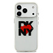 DKNY DKNY iPhone 17 Pro Backcover hoesje - Printed Heart Logo - Doorzichtig Zwart DKNY DKNY iPhone 17 Pro Backcover hoesje - Printed Heart Logo - Doorzichtig Zwart