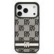 DKNY DKNY iPhone 17 Pro Back-Cover hul - Checkered Pattern With Printed Stripes - Schwarz DKNY DKNY iPhone 17 Pro Back-Cover hul - Checkered Pattern With Printed Stripes - Schwarz