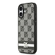 DKNY DKNY iPhone 17 Back cover coque - Checkered Pattern With Printed Stripes - Noir DKNY DKNY iPhone 17 Back cover coque - Checkered Pattern With Printed Stripes - Noir