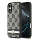 DKNY DKNY iPhone 17 Back-Cover hul - Checkered Pattern With Printed Stripes - Schwarz DKNY DKNY iPhone 17 Back-Cover hul - Checkered Pattern With Printed Stripes - Schwarz