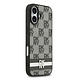 DKNY DKNY iPhone 17 Back-Cover hul - Checkered Pattern With Printed Stripes - Schwarz DKNY DKNY iPhone 17 Back-Cover hul - Checkered Pattern With Printed Stripes - Schwarz