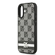 DKNY DKNY iPhone 17 Back cover coque - Checkered Pattern With Printed Stripes - Noir DKNY DKNY iPhone 17 Back cover coque - Checkered Pattern With Printed Stripes - Noir