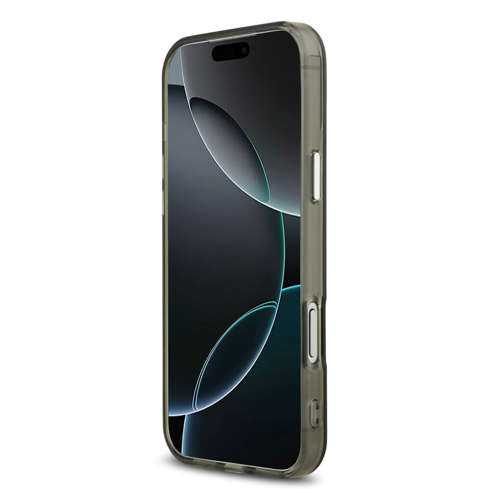 DKNY DKNY iPhone 17 Pro Max Back cover case - Printed Heart Logo - Translucent Black DKNY DKNY iPhone 17 Pro Max Back cover case - Printed Heart Logo - Translucent Black