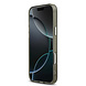DKNY DKNY iPhone 17 Pro Max Backcover hoesje - Printed Heart Logo - Doorzichtig Zwart