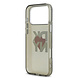 DKNY DKNY iPhone 17 Pro Max Backcover hoesje - Printed Heart Logo - Doorzichtig Zwart