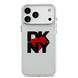 DKNY DKNY iPhone 17 Pro Max Back cover coque - Printed Heart Logo - Noir translucide