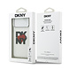 DKNY DKNY iPhone 17 Pro Max Back cover coque - Printed Heart Logo - Noir translucide