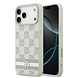 DKNY DKNY iPhone 17 Pro Max Back cover coque - Checkered Pattern With Printed Stripes - Beige DKNY DKNY iPhone 17 Pro Max Back cover coque - Checkered Pattern With Printed Stripes - Beige