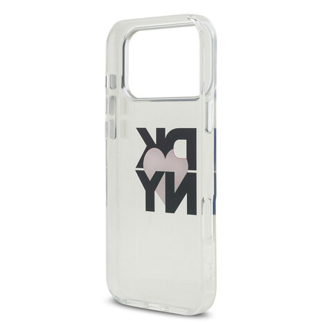 DKNY DKNY iPhone 17 Pro Max Back cover case - Printed Heart Logo - Translucent Black DKNY DKNY iPhone 17 Pro Max Back cover case - Printed Heart Logo - Translucent Black