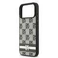 DKNY DKNY iPhone 17 Pro Max/iPhone 18 Pro Max Handyhülle Karomuster mit gedruckten Streifen - Schwarz