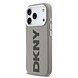 DKNY DKNY iPhone 17 Pro Backcover hoesje - MagSafe - Full Wrap With Large Vertical Logo - Beige DKNY DKNY iPhone 17 Pro Backcover hoesje - MagSafe - Full Wrap With Large Vertical Logo - Beige