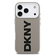 DKNY DKNY iPhone 17 Pro Backcover hoesje - MagSafe - Full Wrap With Large Vertical Logo - Beige DKNY DKNY iPhone 17 Pro Backcover hoesje - MagSafe - Full Wrap With Large Vertical Logo - Beige