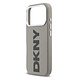 DKNY DKNY iPhone 17 Pro Back cover case - MagSafe - Full Wrap With Large Vertical Logo - Beige