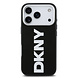 DKNY DKNY iPhone 17 Pro Back cover case - MagSafe - Full Wrap With Large Vertical Logo - Black
