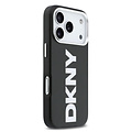 DKNY DKNY iPhone 17 Pro Back cover coque - MagSafe - Full Wrap With Large Vertical Logo - Noir